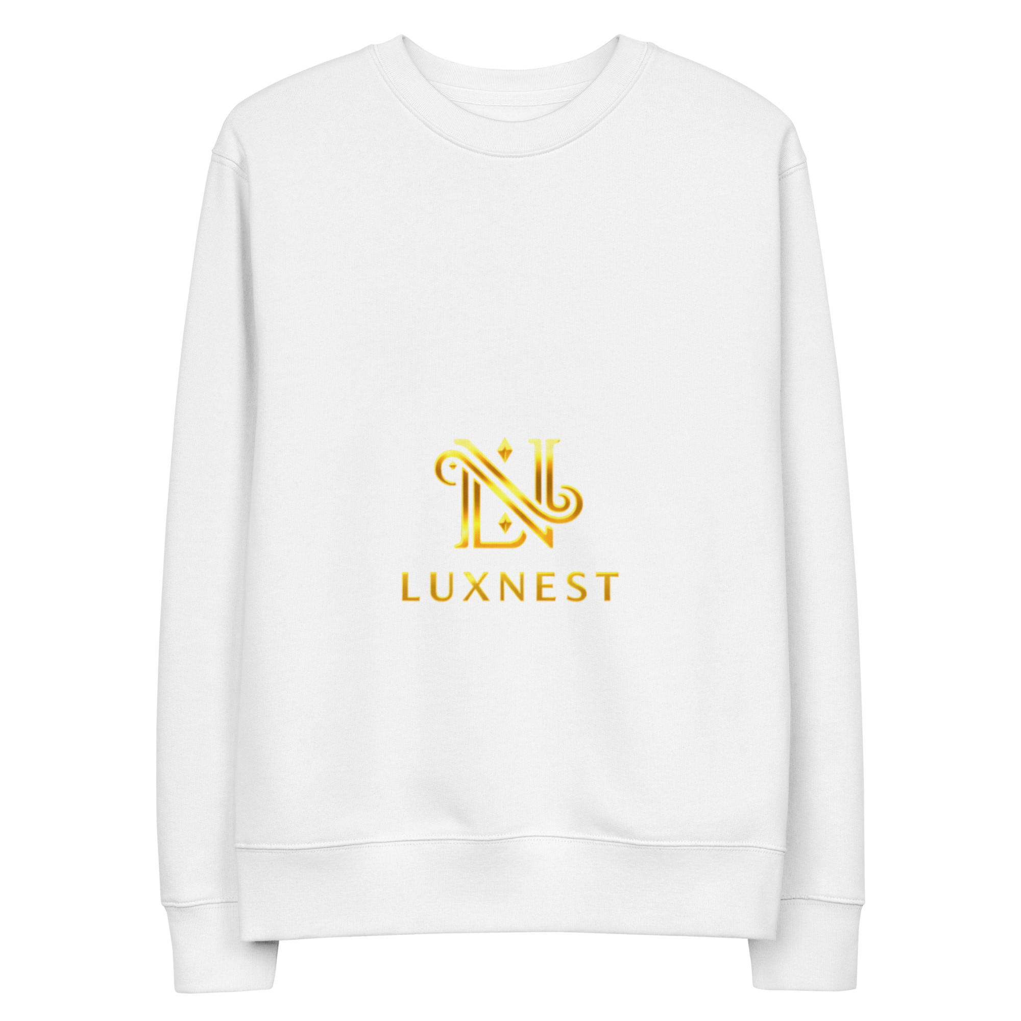 unisex-eco-sweatshirt-white-front-695f9cb94d89d.jpg Unisex eco sweatshirt - Image 1