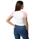 Women’s micro rib raglan baby tee - Image 5