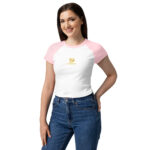 Women’s micro rib raglan baby tee - Image 4