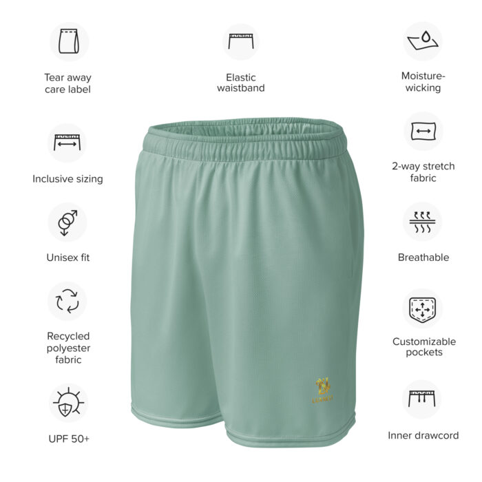 Unisex mesh shorts