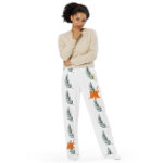 All-over print unisex wide-leg pants - Image 6