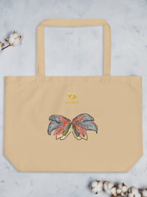 Large organic tote bag