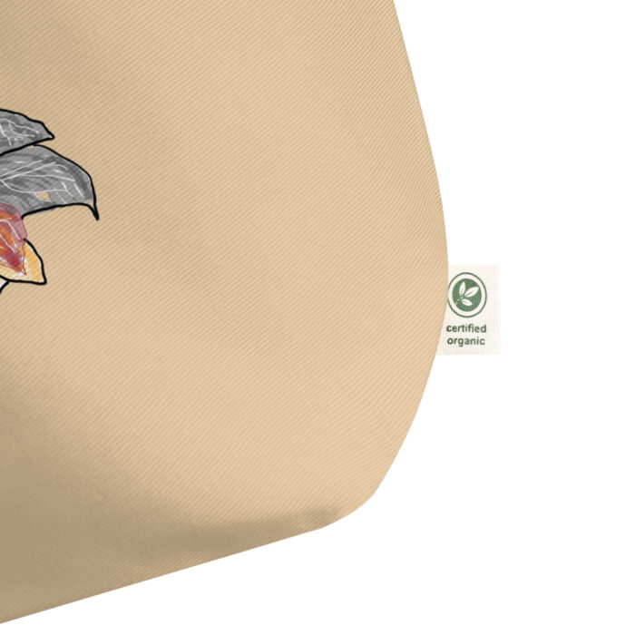 Large organic tote bag