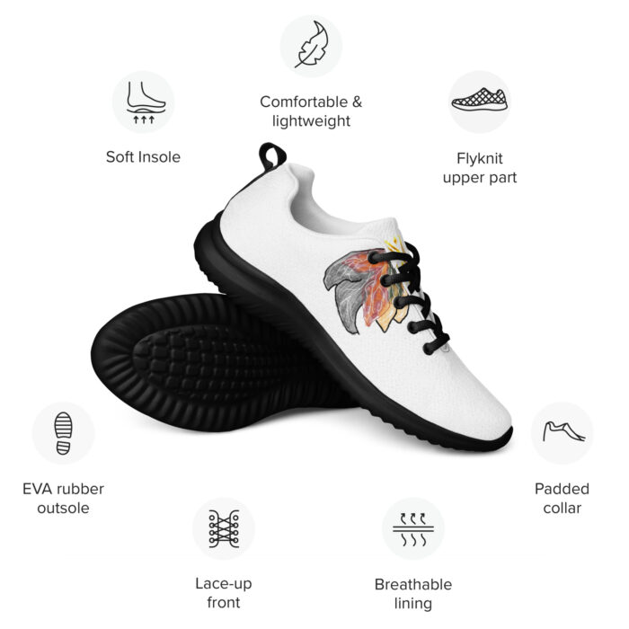 Men’s White athletic shoes
