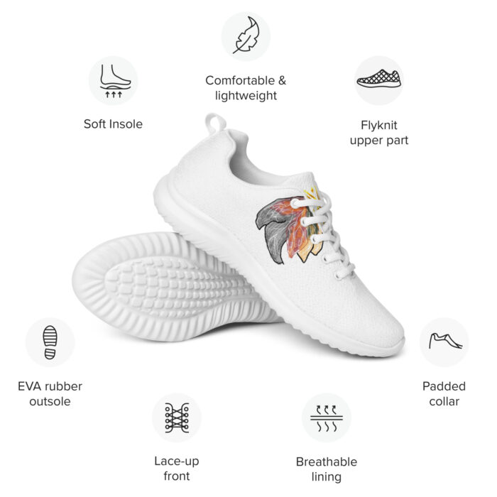 Men’s White athletic shoes