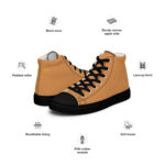 Men’s high top canvas shoes - Image 9