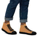 Men’s high top canvas shoes - Image 2