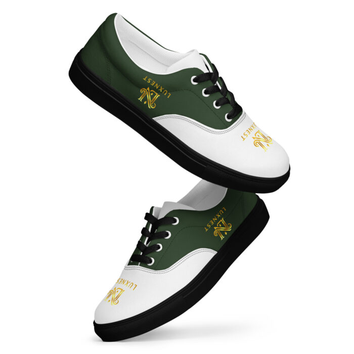 Men’s lace-up canvas shoes
