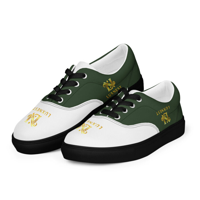 Men’s lace-up canvas shoes