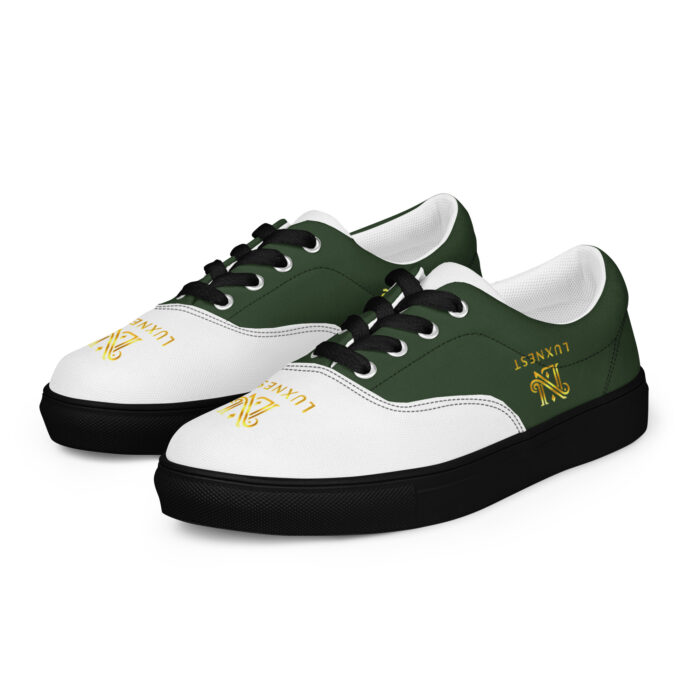 Men’s lace-up canvas shoes