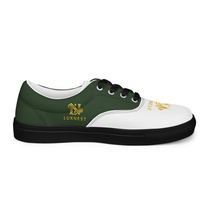 Men’s lace-up canvas shoes