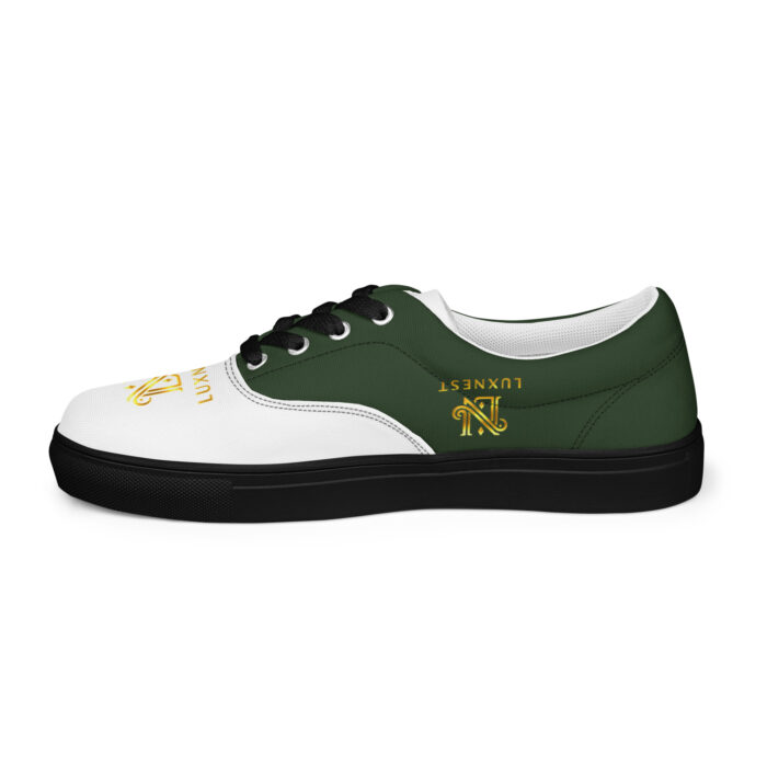 Men’s lace-up canvas shoes