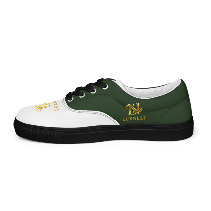 Men’s lace-up canvas shoes