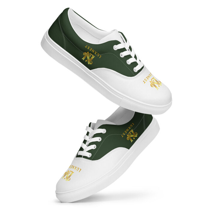 Men’s lace-up canvas shoes