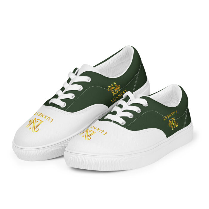 Men’s lace-up canvas shoes