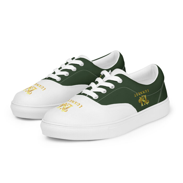 Men’s lace-up canvas shoes
