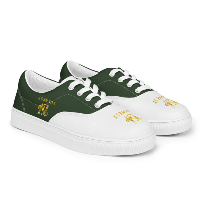 Men’s lace-up canvas shoes