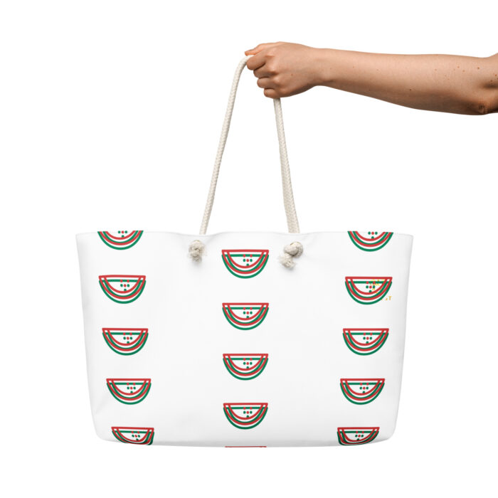 Oversized weekender bag