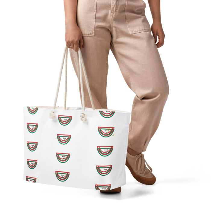 Oversized weekender bag