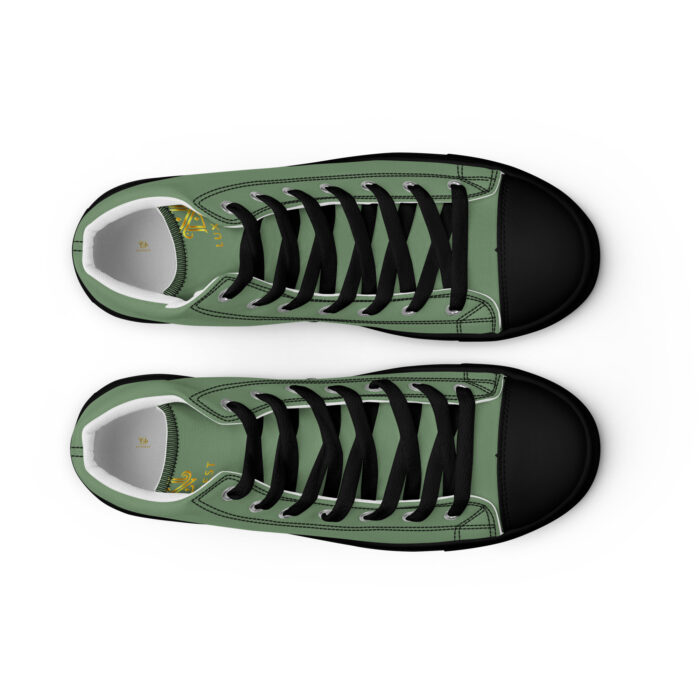 Women’s high top canvas shoes