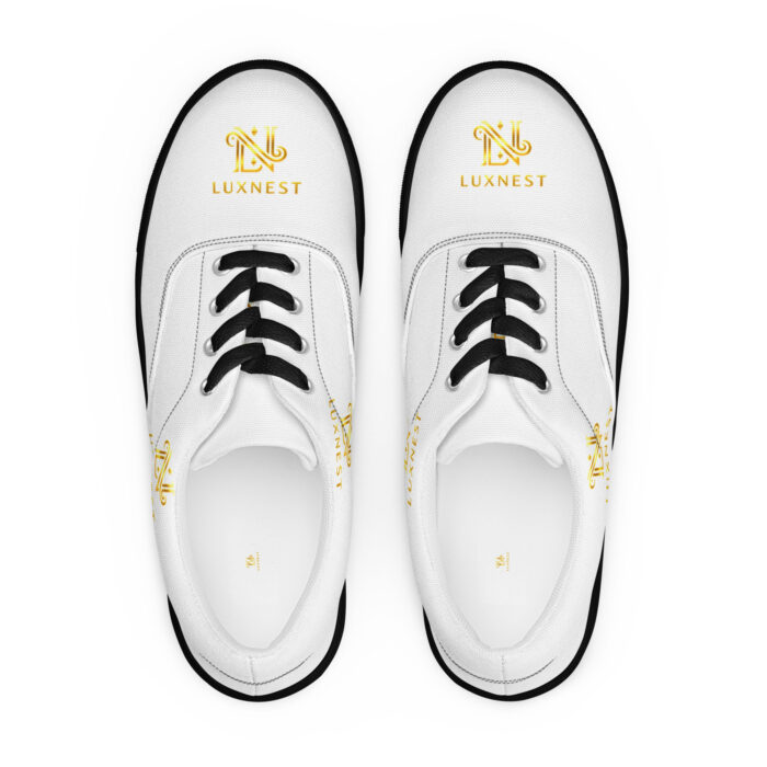 Women’s lace-up canvas shoes