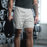 All-Over Print Unisex Athletic Long Shorts - Image 2