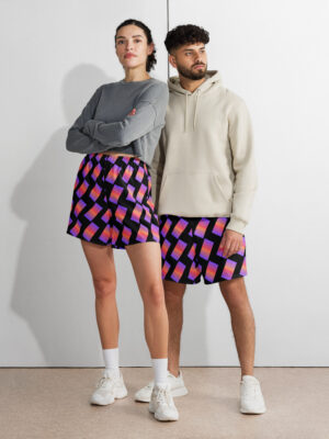 All-Over Print Unisex Athletic Long Shorts