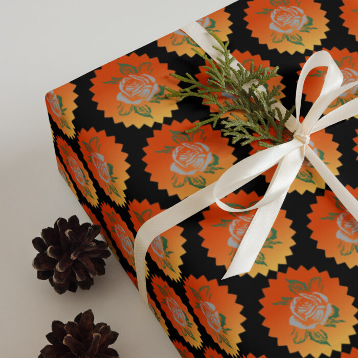 Wrapping paper sheets A set of 3