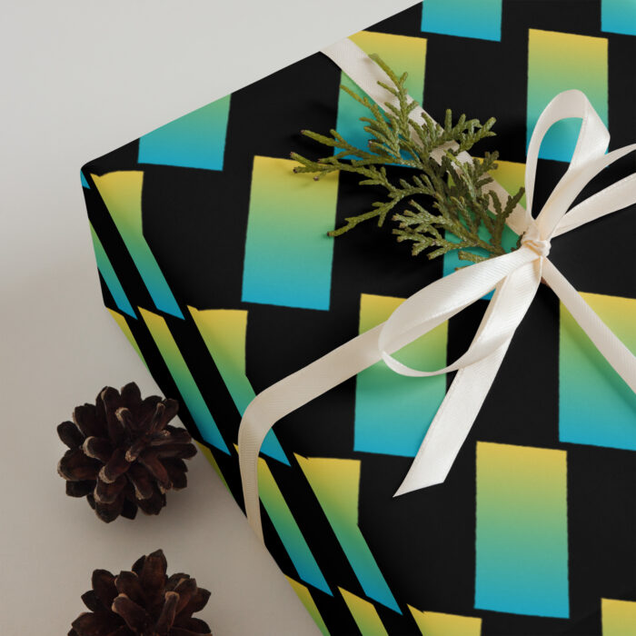 Wrapping paper sheets A set of 3